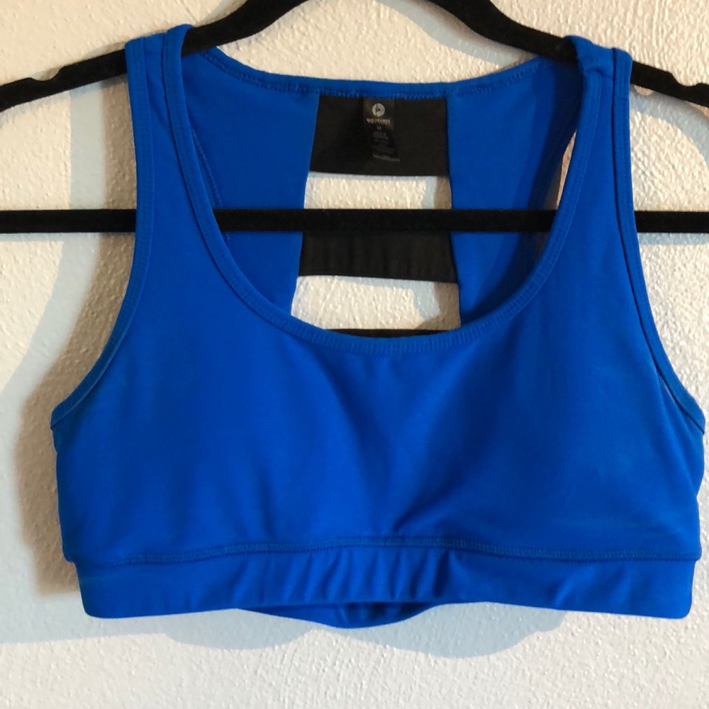 Blue 90 Degree Medium Sports Bra